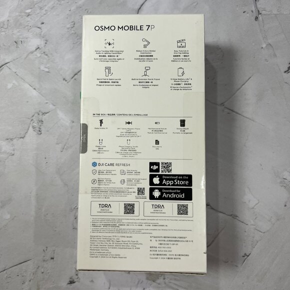 NEW DJI Osmo Mobile 7P Phone 3-Axis Gimbal Vlogging Tripod Selfie Stick NIB - Picture 3 of 7